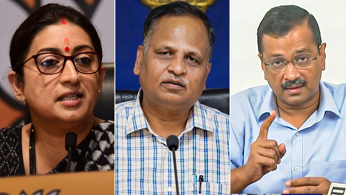 BJP vs AAP: War of words intensifies over Satyendar Jain's arrest in ...