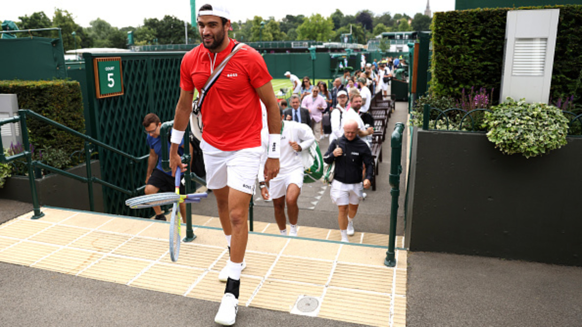 Matteo Berrettini tests Covid-19 positive, pulls out of Wimbledon Championships