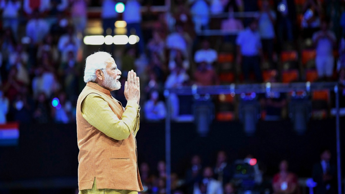 Munich: Prime Minister Narendra Modi during a community event, in Munich, Sunday, June 26, 2022.