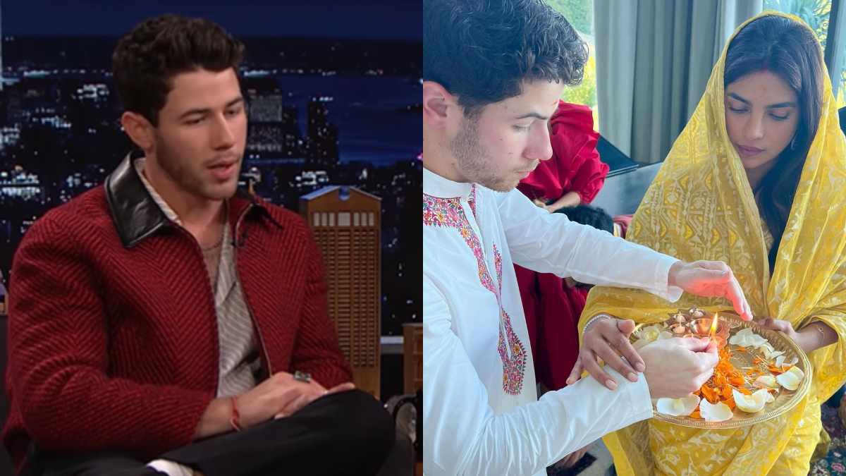 Priyanka Chopra's husband Nick Jonas's video wearing kalawa goes viral; fans declare him 'National Jiju'