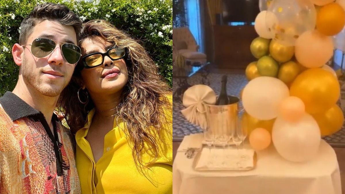 Priyanka Chopra gives sweet surprise to 'jaan' Nick Jonas in Las Vegas hotel room; see pics