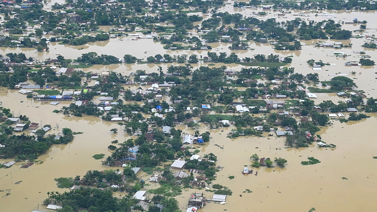 a case study on flood in assam