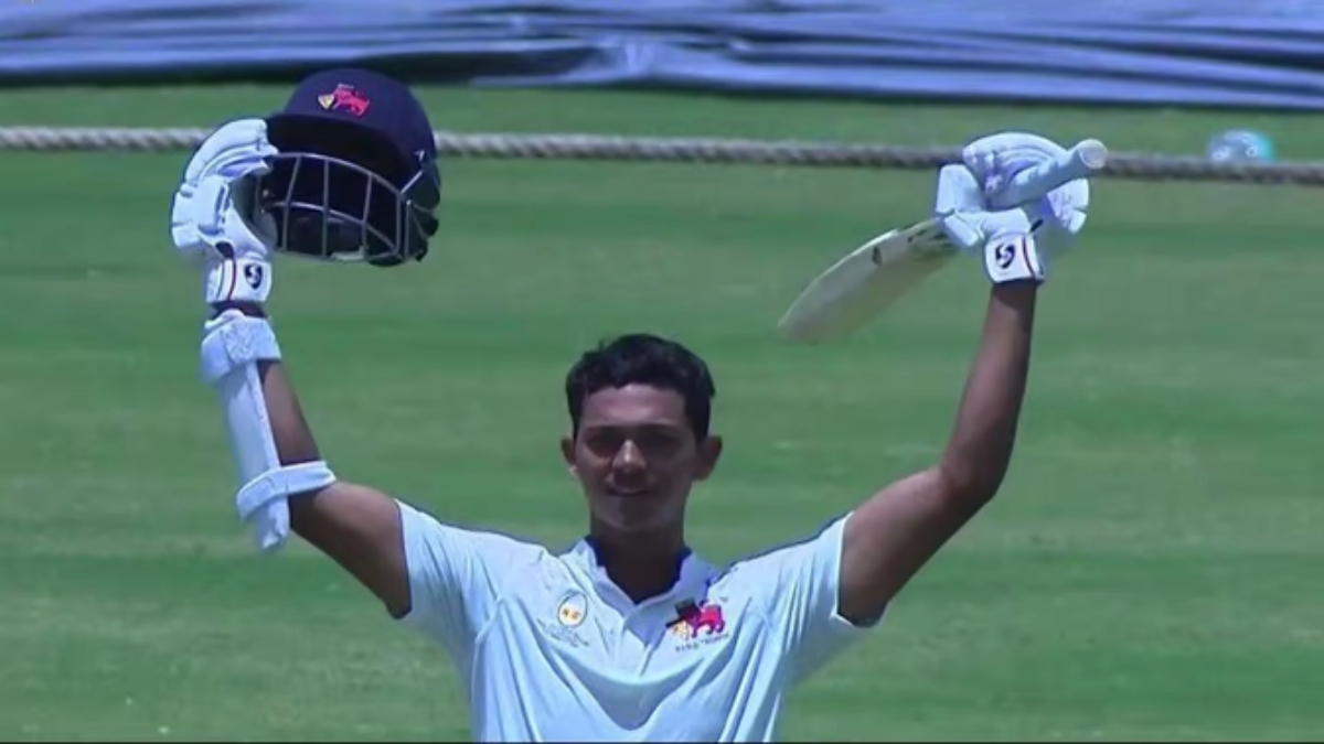 Mumbai's Yashasvi Jaiswal played a brilliant knock in semifinal match