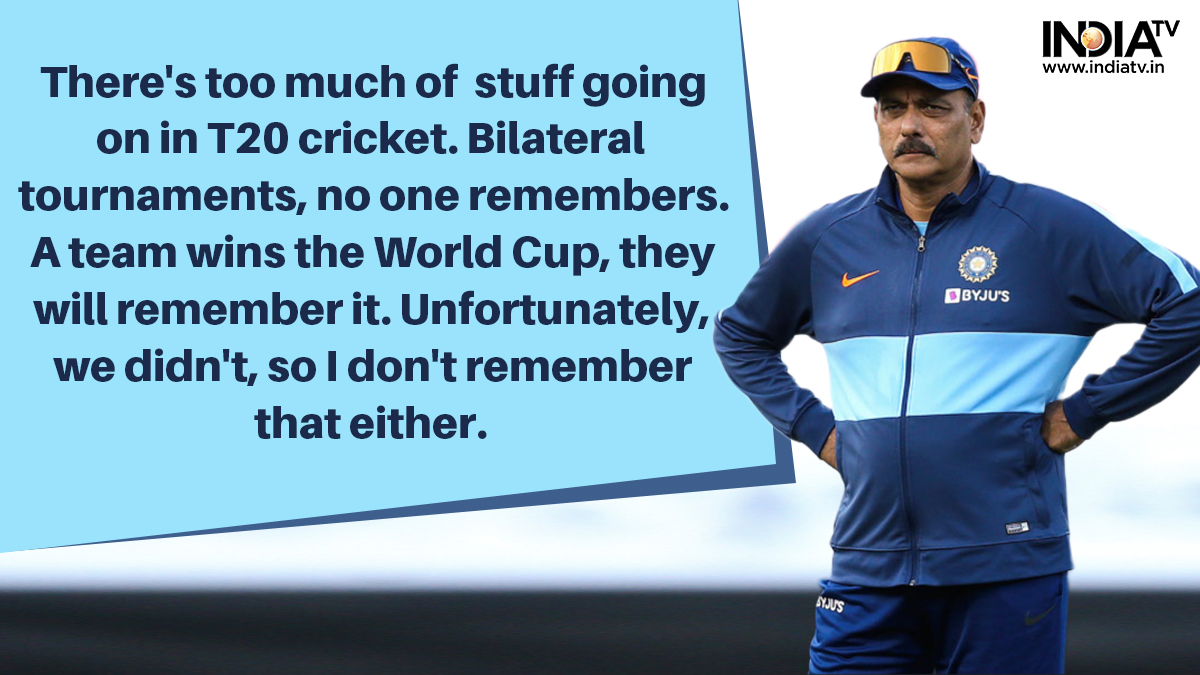 The future of T20 lies in franchise cricket and not bilaterals: Ravi Shastri