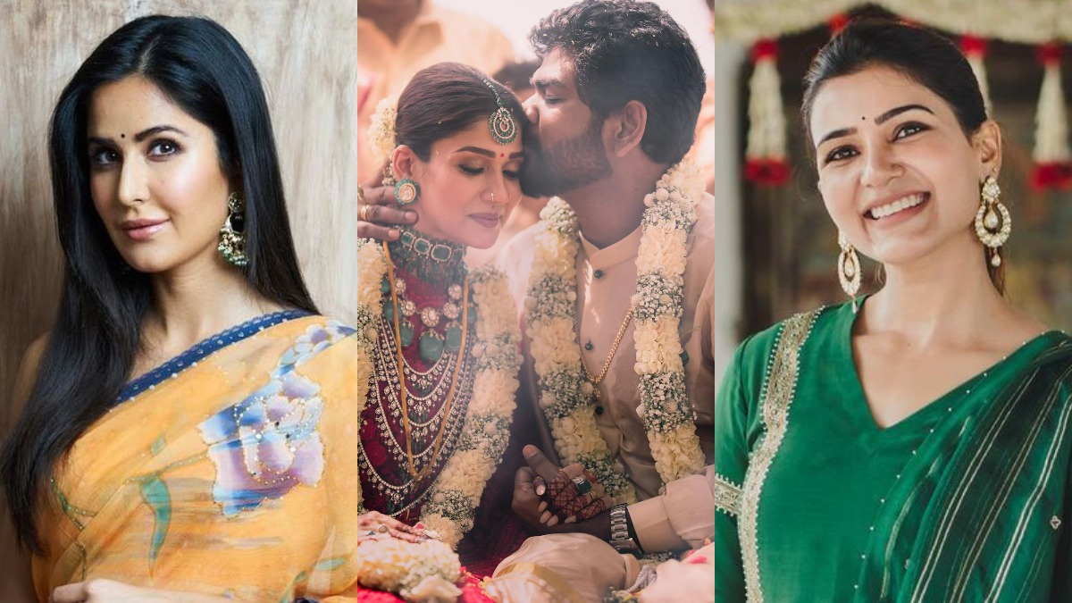 Nayanthara-Vignesh Shivan wedding: Katrina Kaif, Samantha Ruth Prabhu &  other celebs bless newlyweds | Celebrities News – India TV