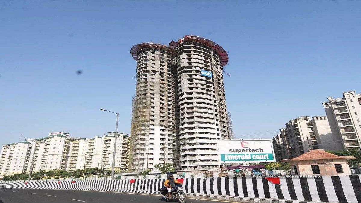 Noida Supertech Twin Towers To Be Demolished On August 21 India Tv 1852