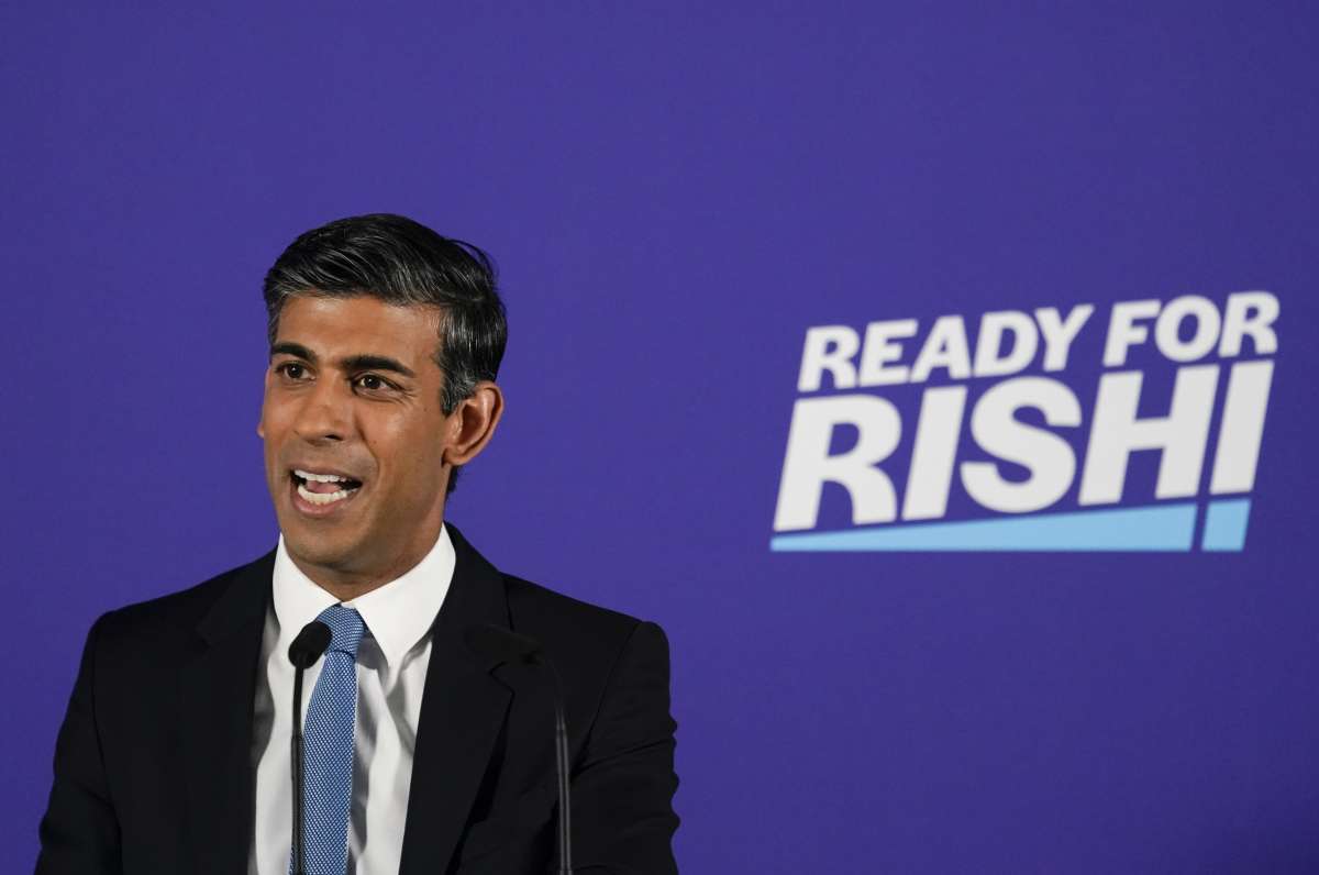 Racism not a factor in British PM race, says Rishi Sunak