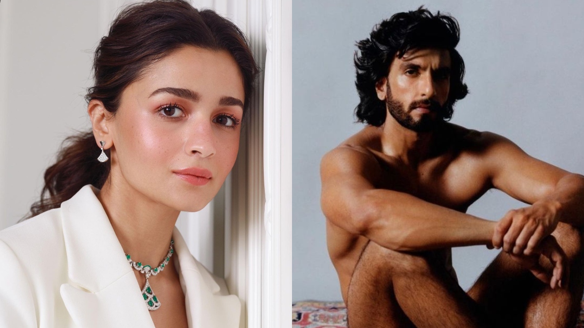 Sesx Vodeo Salman Xx - Alia Bhatt reacts to Ranveer Singh's nude photos: Don't like anything  negative... | Celebrities News â€“ India TV