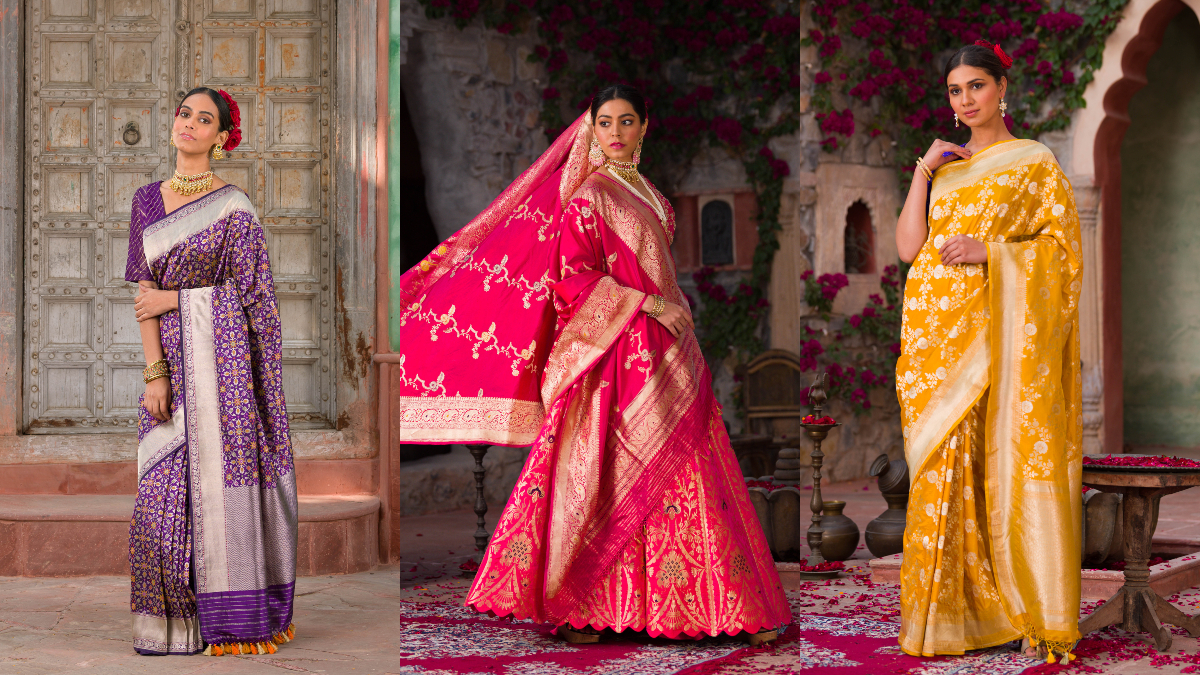 Do you love Banarasi saree? Here's how you can identify which is pure and  fake | Fashion News – India TV