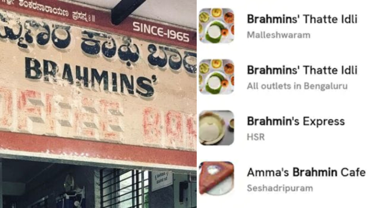 Brahmins cafe deals