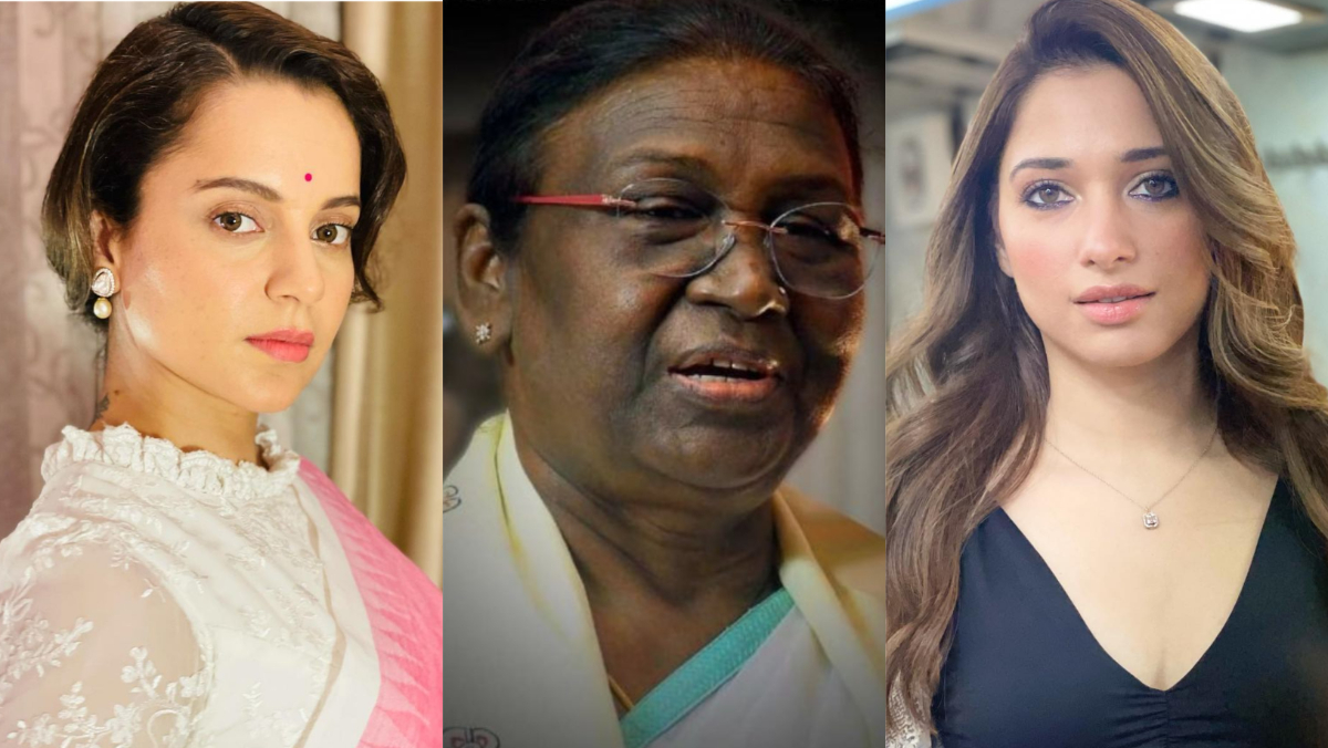 President Droupadi Murmu gets wishes from Kangana Ranaut, Tamannaah Bhatia & other celebs