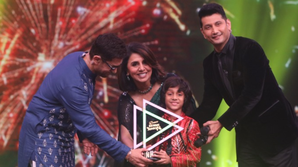 Dance Deewane Juniors Winner: 8-year-old Aditya Vinod Patil lifts the trophy