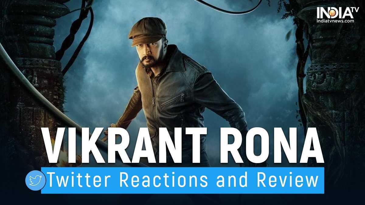 Vikrant Rona Twitter Reactions and Review: Cinegoers praise Kichcha Sudeep for 'ultimate' movie