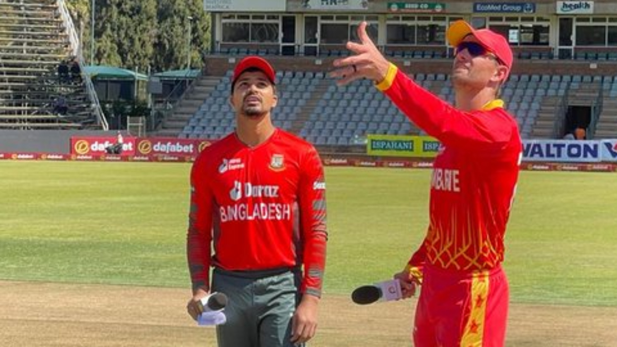 ZIM vs BAN 2nd T20I, Highlights Bangladesh win by 7 wickets, level