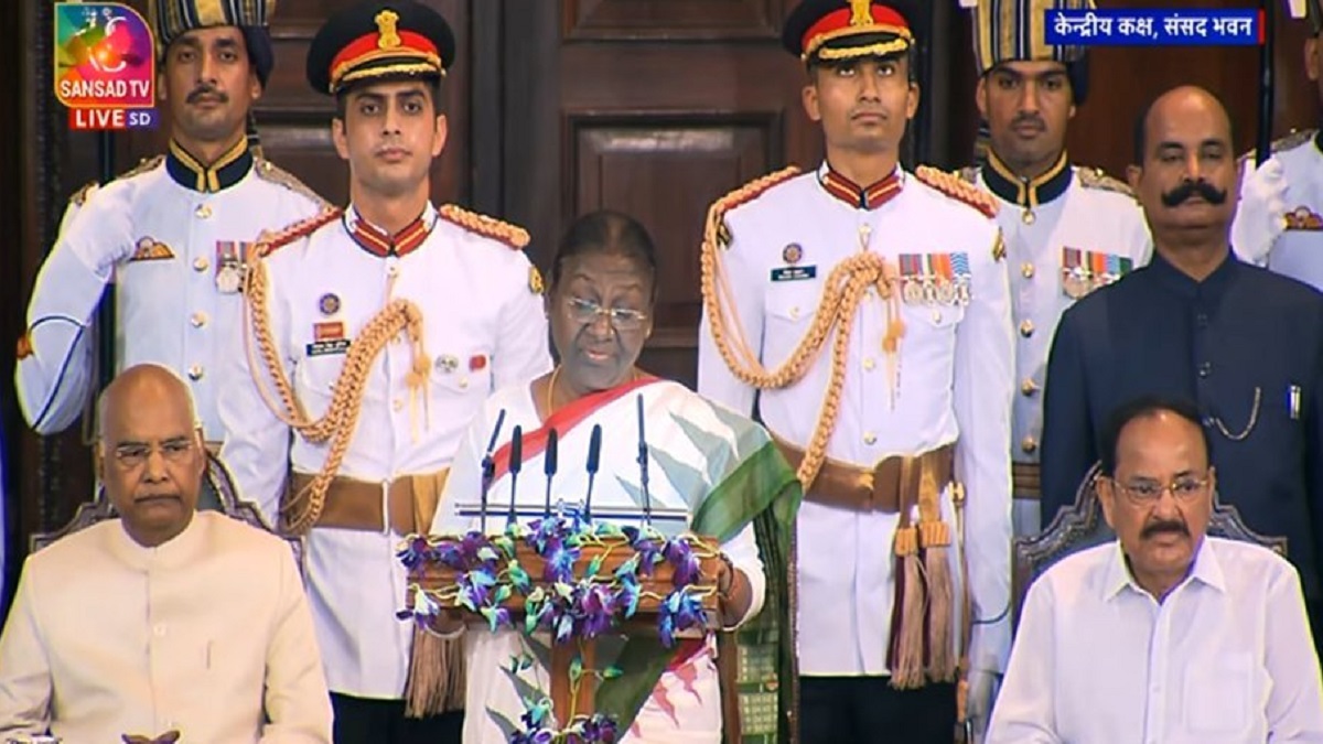 President Droupadi Murmu assumes office of the President at Rashtrapati Bhavan | HIGHLIGHTS