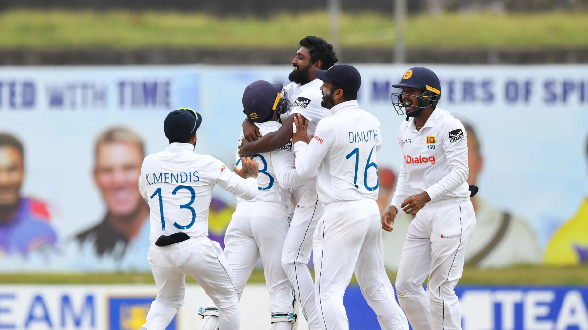 Sri Lanka win by an innings and 39 runs