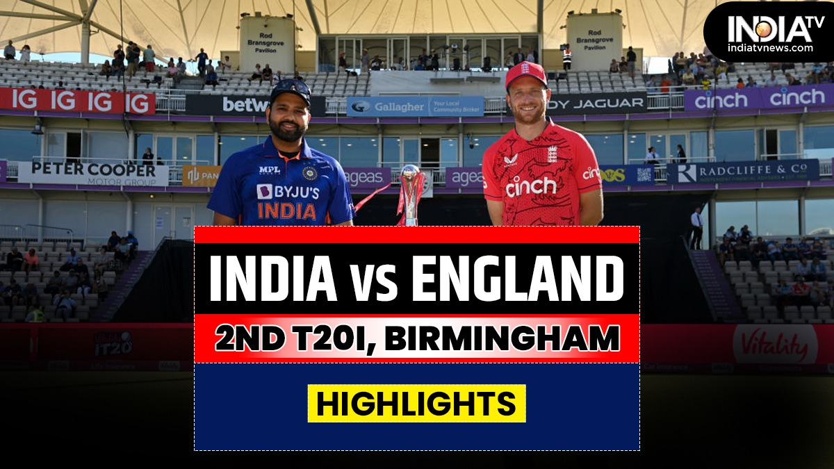 IND vs ENG, 2nd T20I, Highlights IND breach Birmingham; defeat ENG by runs 49 runs Cricket News