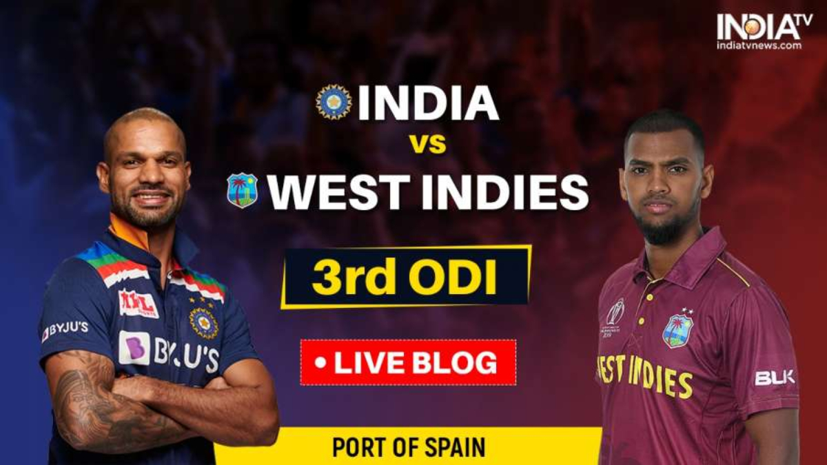 WI vs IND, 3rd ODI India win by 119 runs India TV