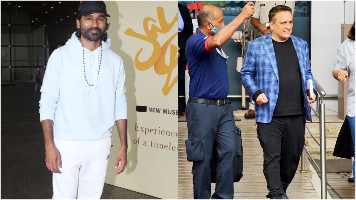 Dhanush attends The Gray Man premiere with sons Linga, Yathra. See