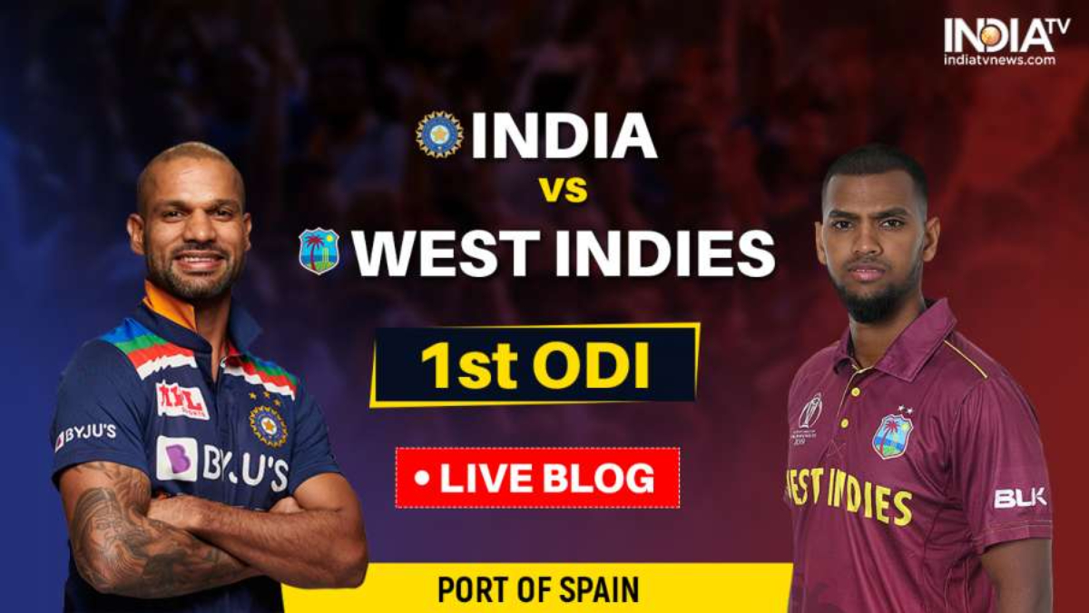 IND vs WI 1st ODI, Highlights IND win by 3 runs Cricket News
