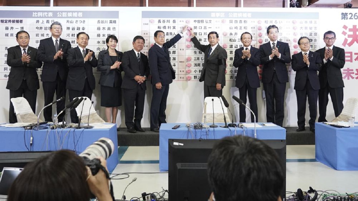 Japan's Ruling Party LDP Wins Majority In Polls Held After Shinzo Abe's ...