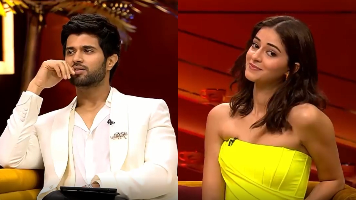 Ananya Sex - Koffee With Karan 7: Vijay Deverakonda asks Ananya Panday to 'stop hitting  on him' | Watch viral video | Celebrities News â€“ India TV