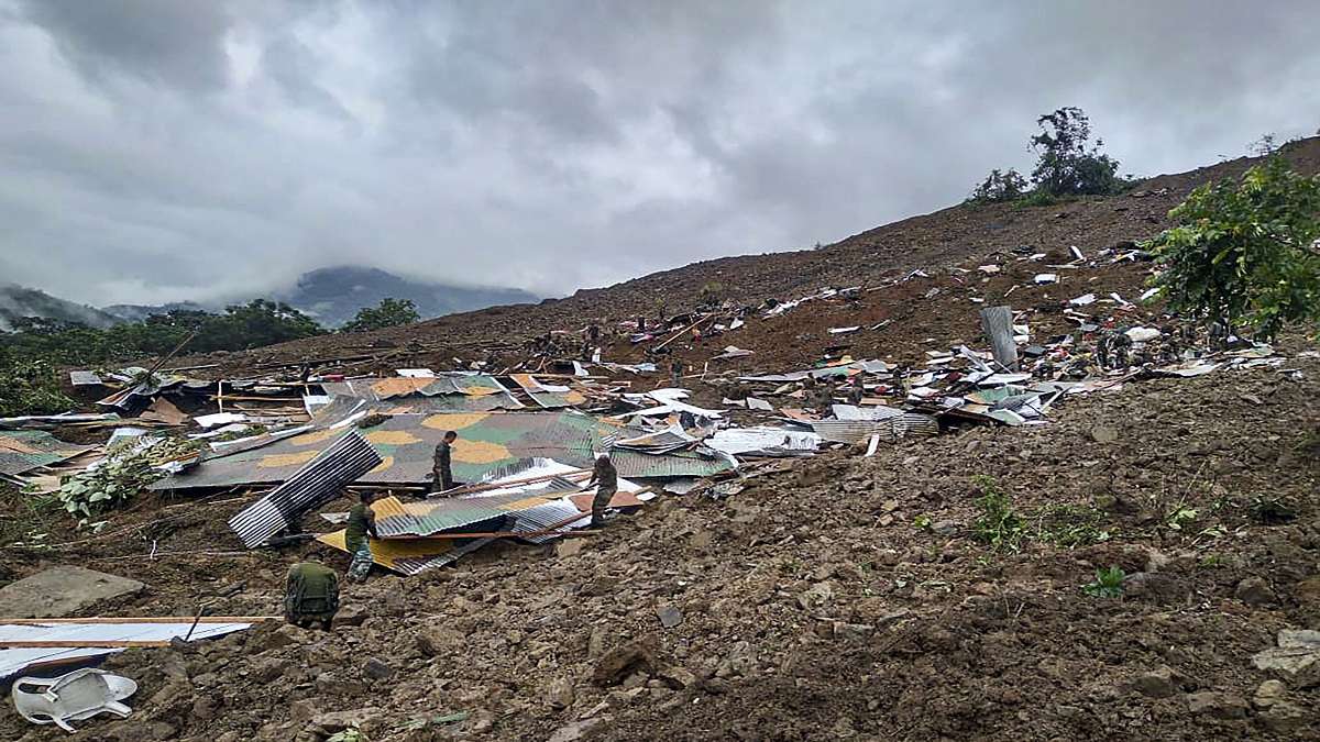 Manipur Landslide Update: Death Toll Mounts To 24, Rescue Operation ...