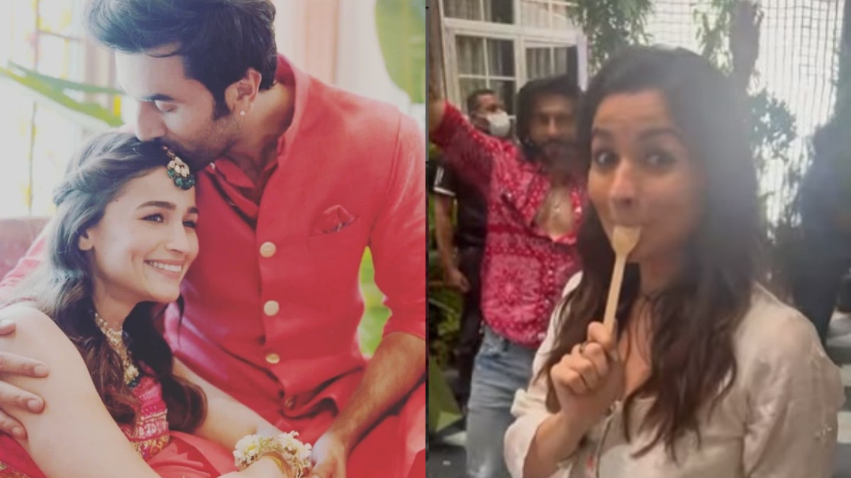 Alia Bhatt Porn Porn Tv - VIDEO: Alia Bhatt dancing to Ranbir Kapoor's song on Rocky Aur Rani Ki Prem  Kahani sets is a treat â€“ India TV
