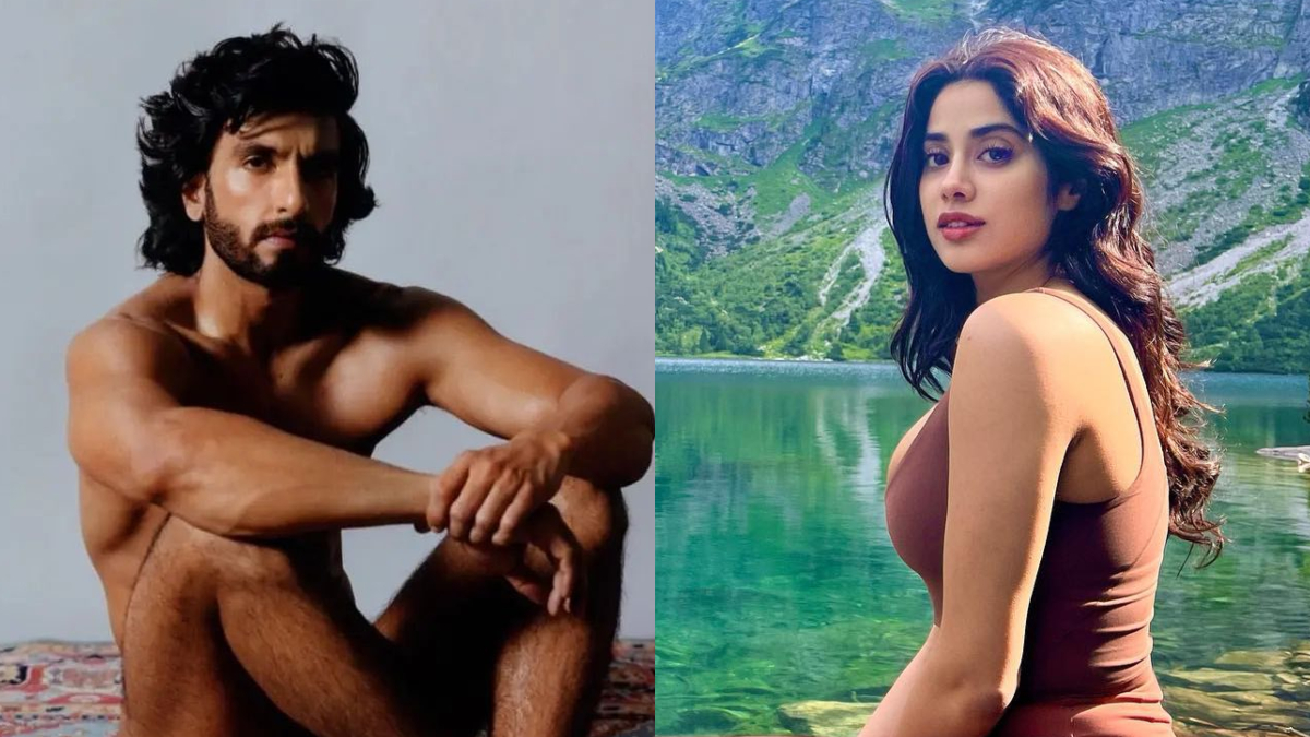 Jhanavi Sex Vids - Ranveer Singh nude photoshoot row: Janhvi Kapoor defends him, says 'I think  it's artistic freedom' | Celebrities News â€“ India TV