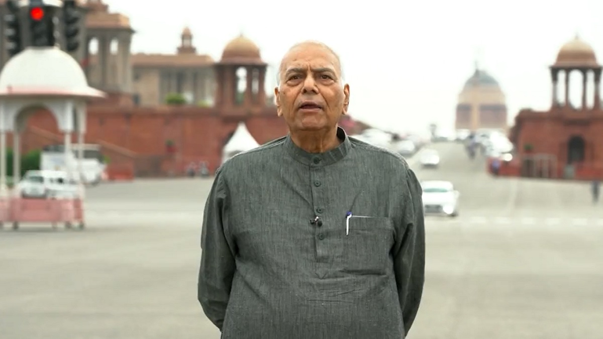 'My rival backed by party that practices politics of conflict': Yashwant Sinha ahead of Presidential polls