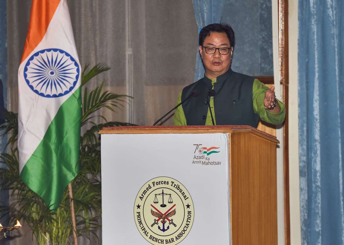 Law Minister Kiren Rijiju says need to 'think about' collegium system of appointment