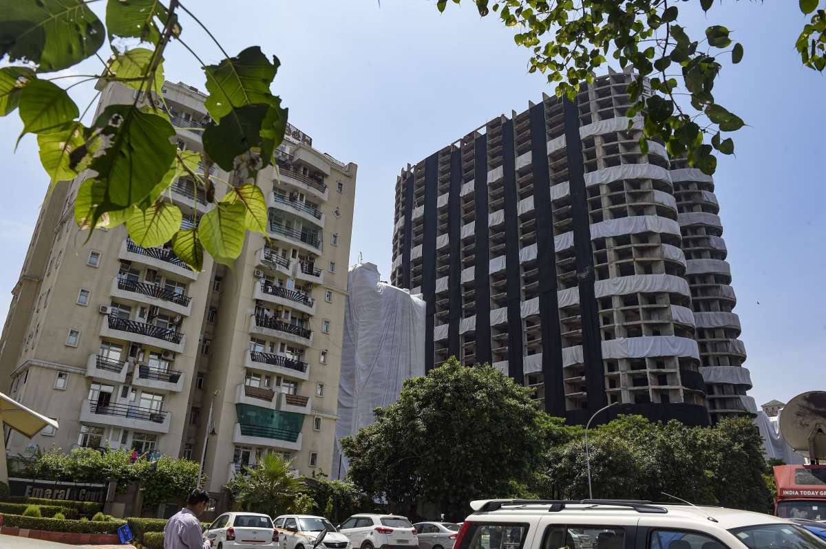 Noida Supertech towers to be demolished this Sunday, how much will flat owners get back in refunds? SC's reply