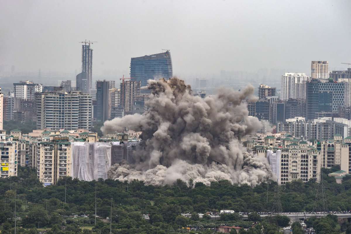 Noida twin towers turned to dust. What happens now