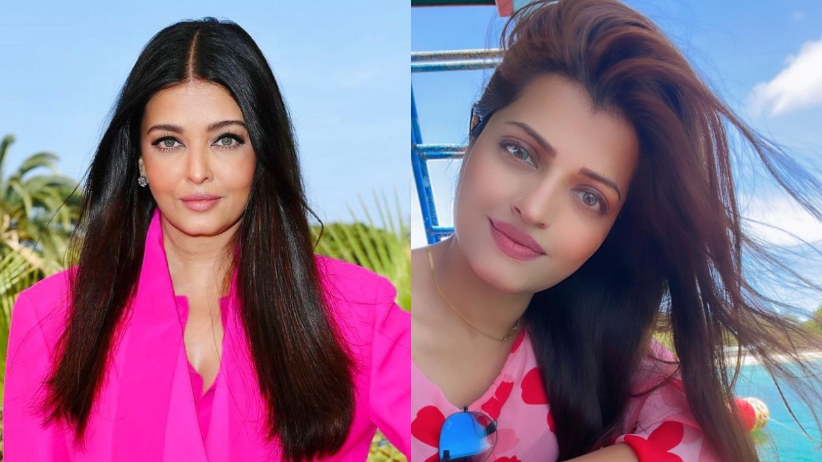 Aishwarya Rai Bachchan's doppelganger confuses the internet, netizens say 'Can't figure out who's who' | Watch