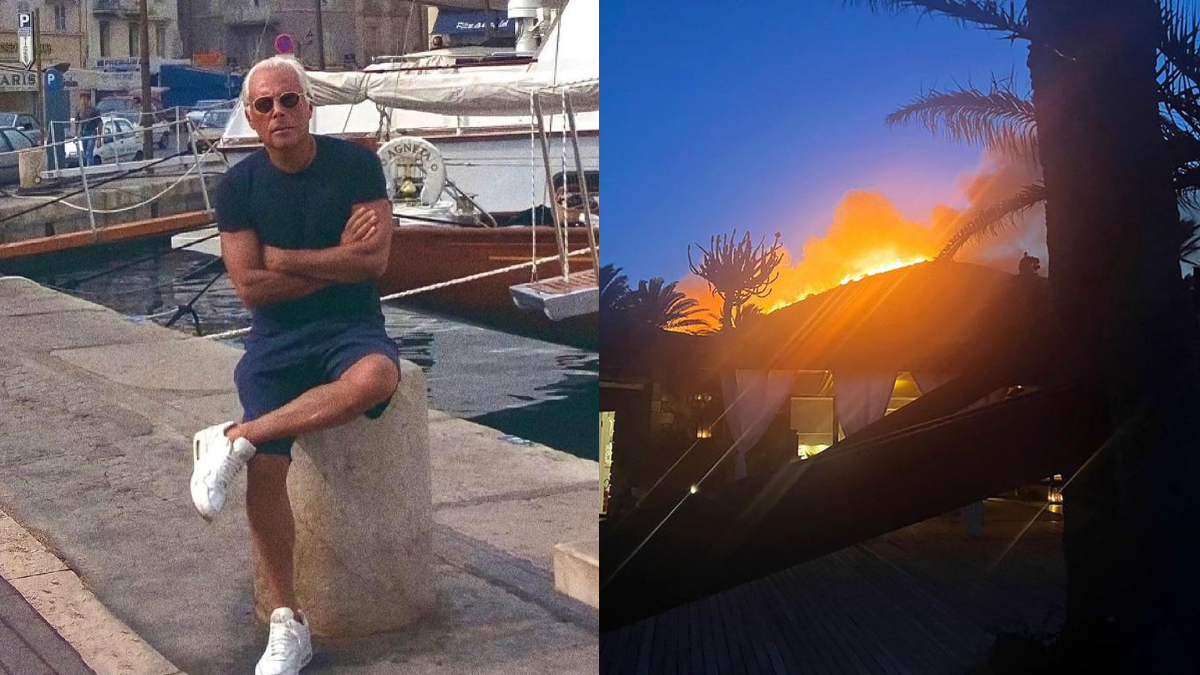 Designer Giorgio Armani leaves vacation villa overnight, rescues people  from wildfire on Sicilian island | Trending News – India TV