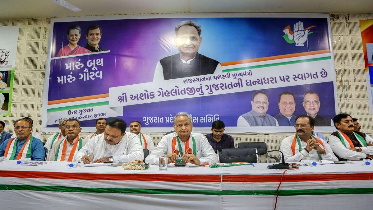 BJP re-elected in Gujarat on strength of Congressmen who joined saffron party: Rajasthan CM Ashok Gehlot