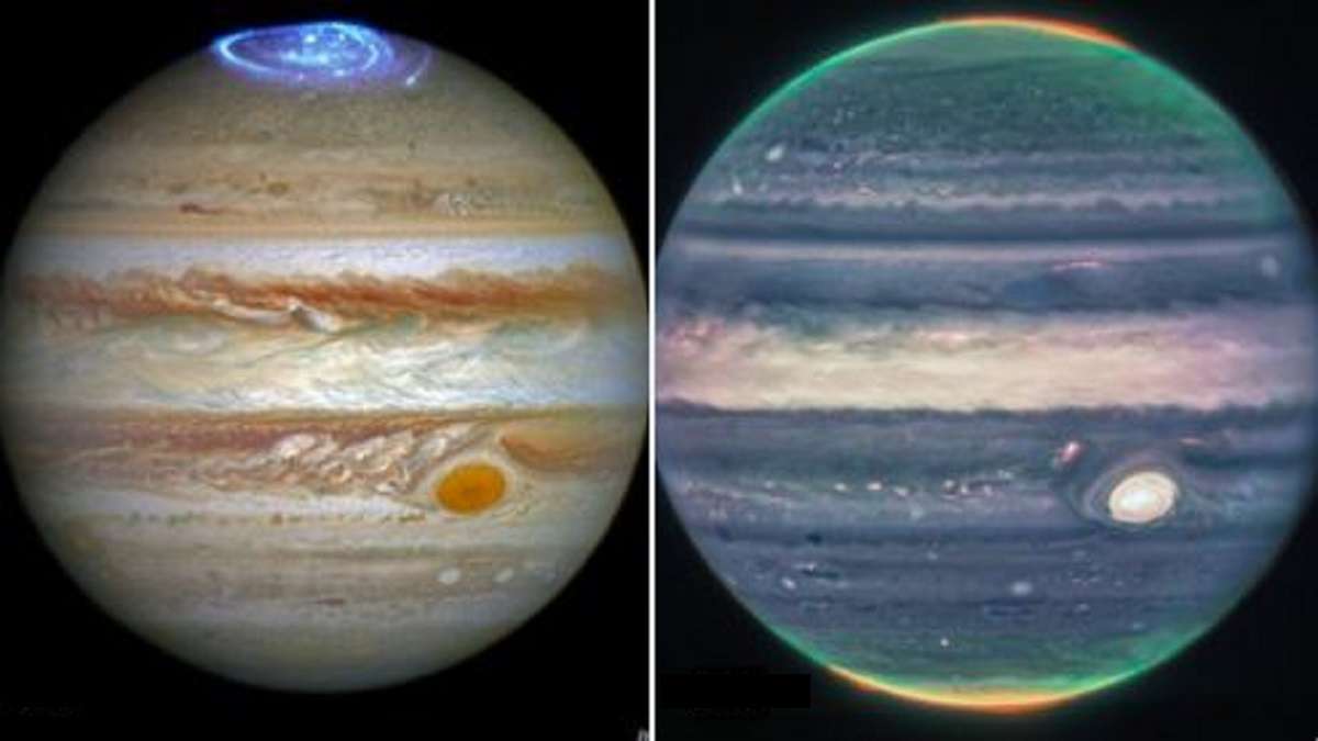 New James Webb Telescope Images Show Off Jupiter's Auroras,