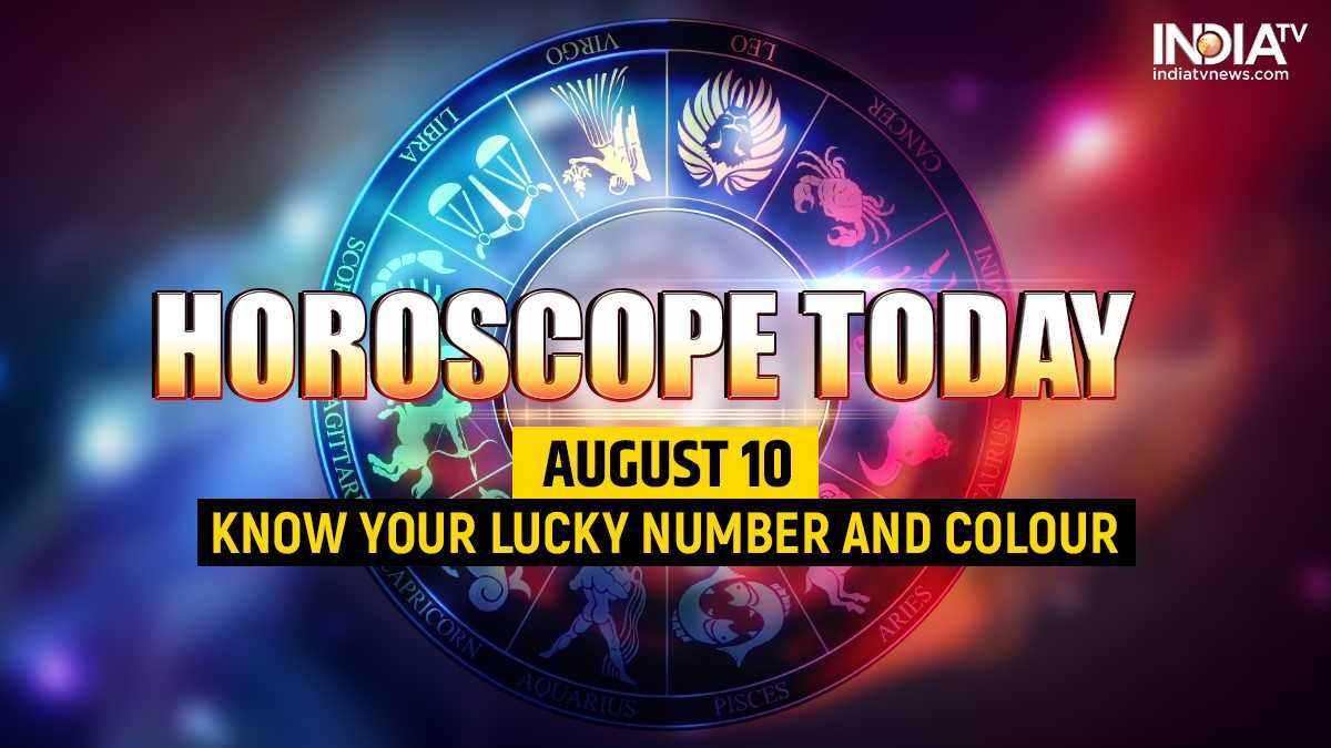 Horoscope Today August 10 Know lucky number lucky colour for