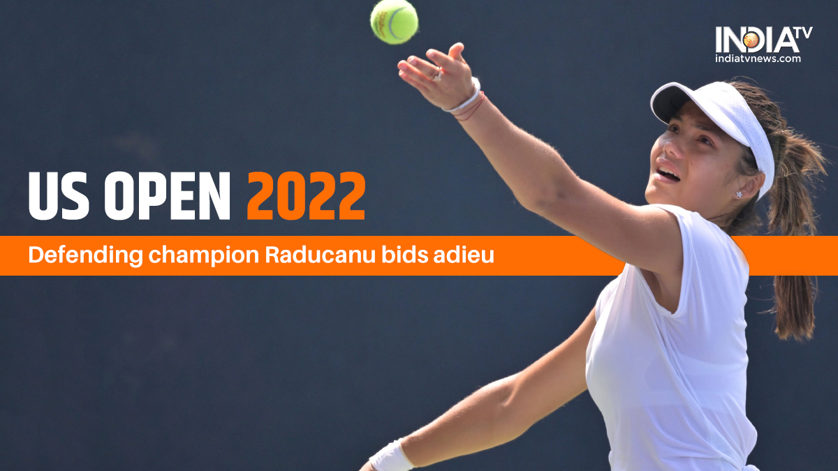 US Open 2022 Emma Raducanus title defence comes to end as she loses opener Tennis News