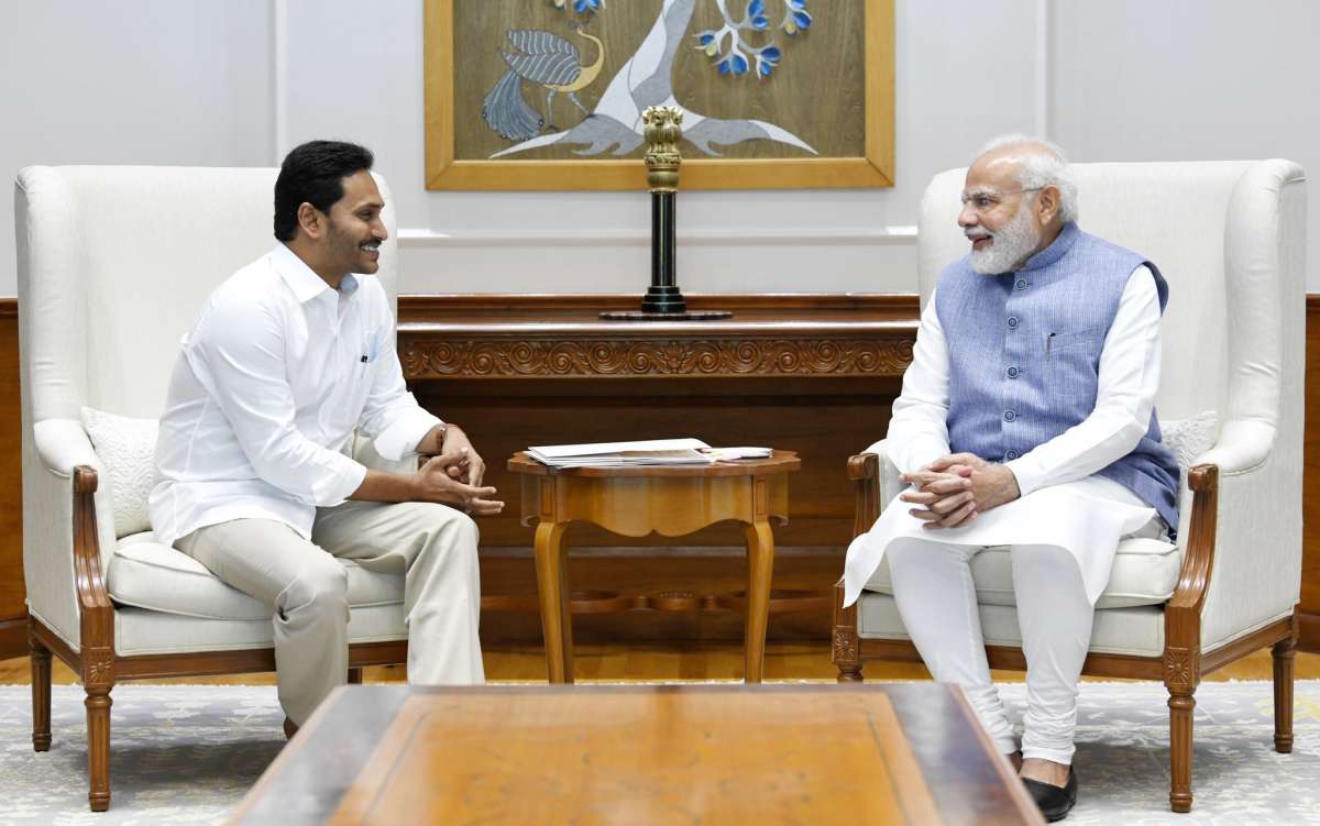 Andhra CM meets PM Modi, seeks approval of revised cost estimate of Polavaram project