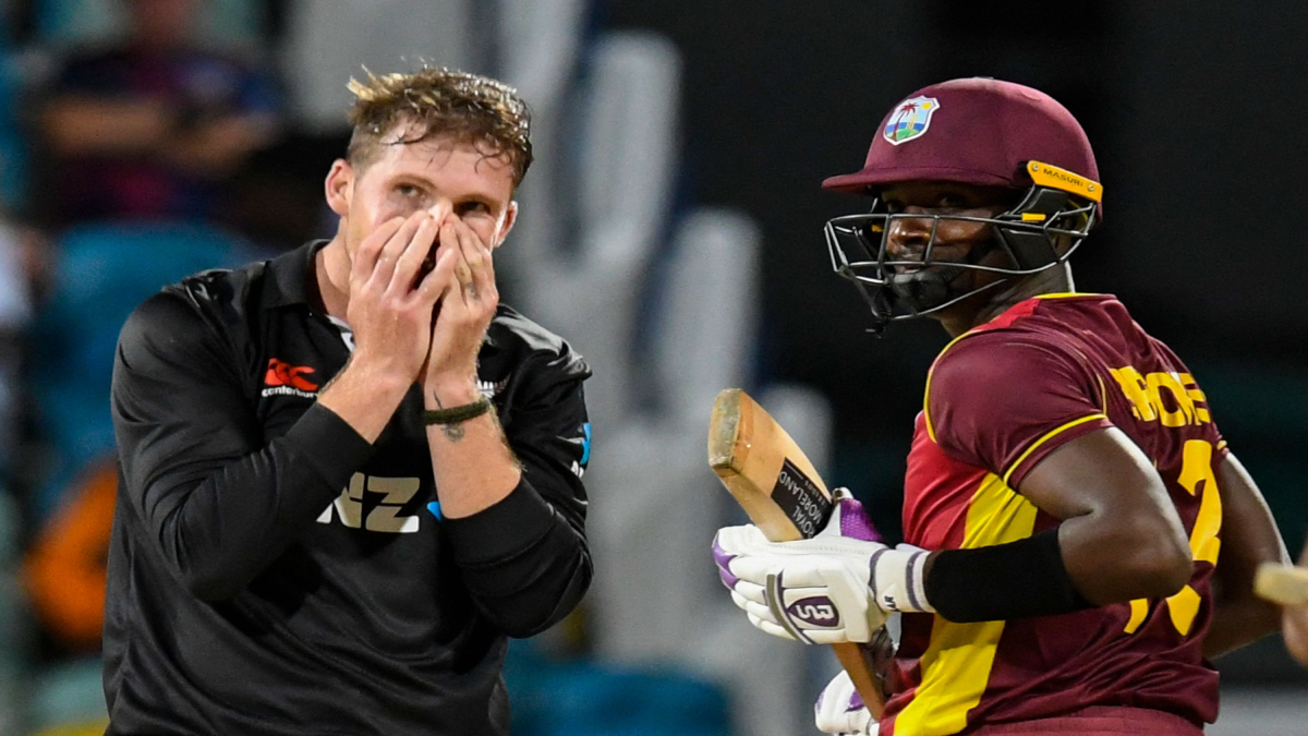 West Indies beat New Zealand by 5 wickets in the first ODI