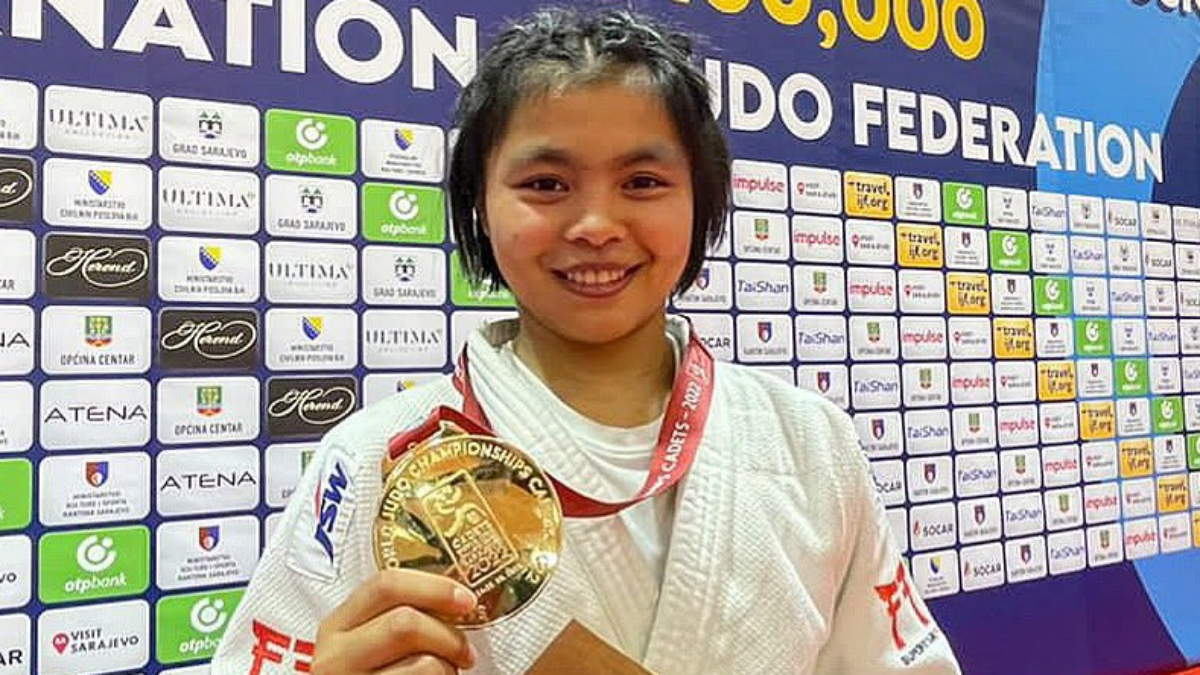 Historic! 15yearold Linthoi clinches first ever gold in World Judo