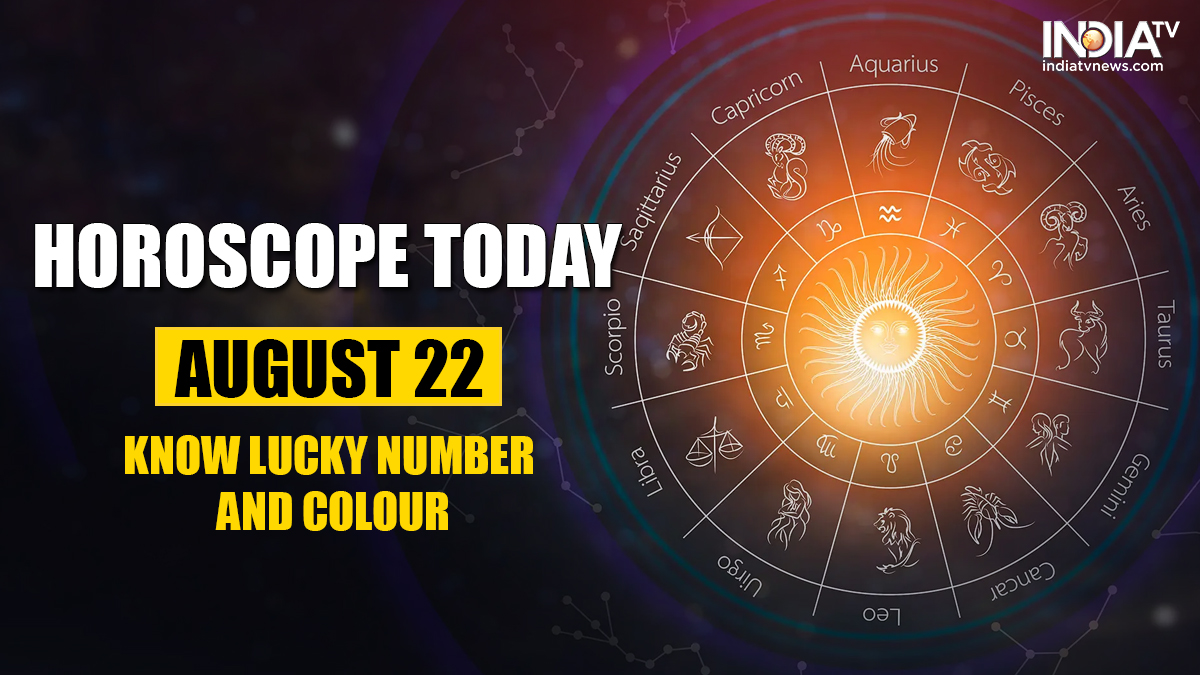 Horoscope August 22 (Monday) Know lucky colour and number for Aries