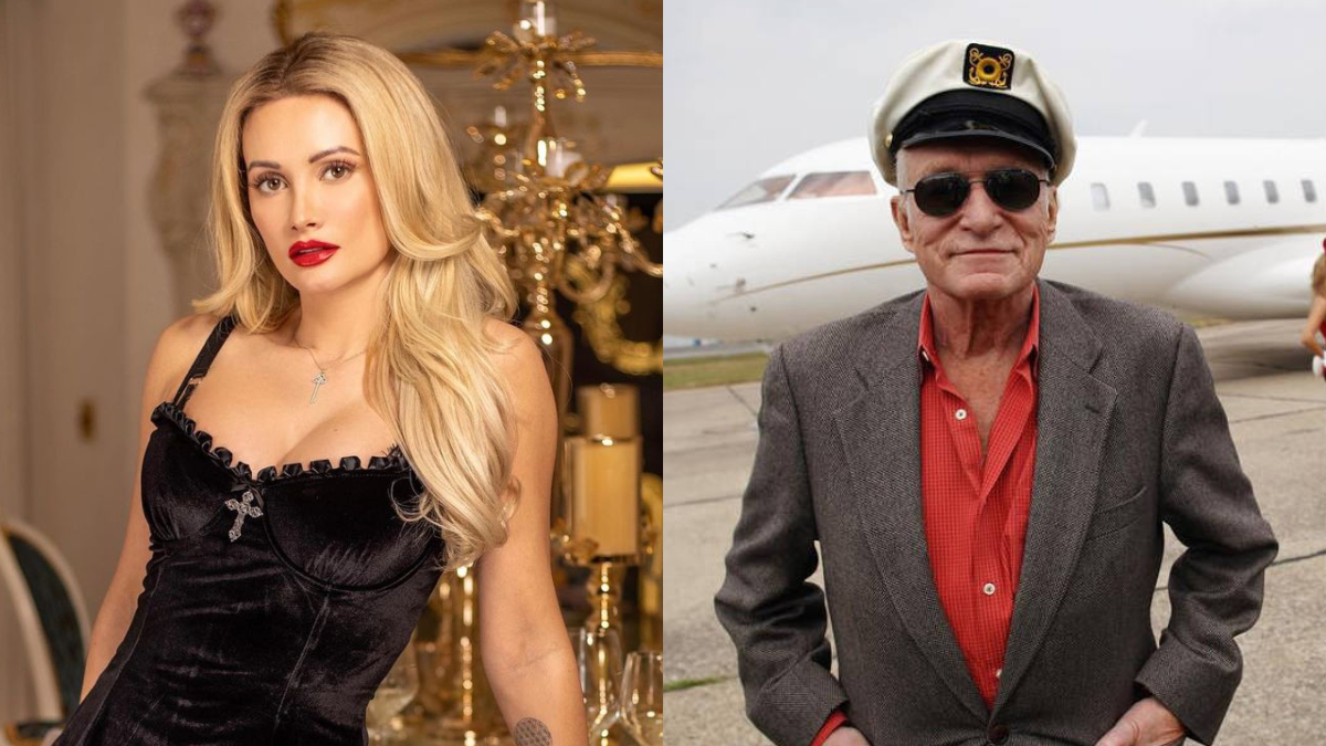 Playboy founder Hugh Hefners ex-girlfriend Holly Madison opens up on gross sex with him Hollywood News picture