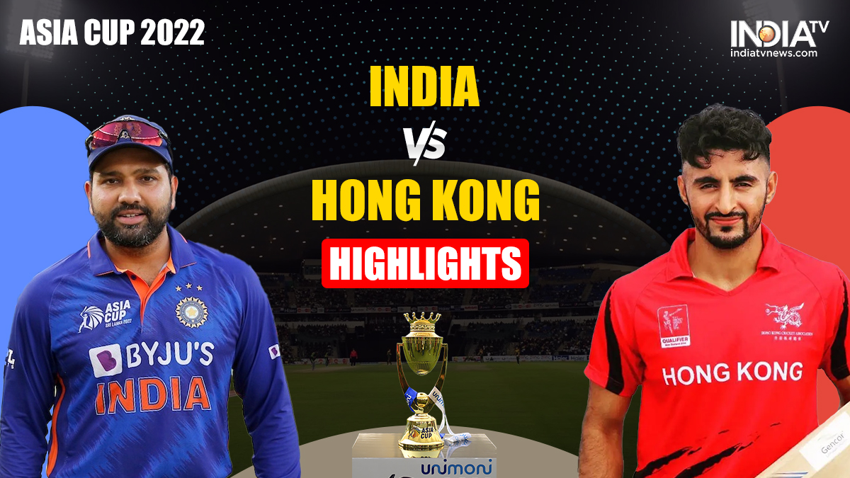Asia Cup 2022, IND vs HK, Highlights India win by 40 runs; through to Super 4s Cricket News