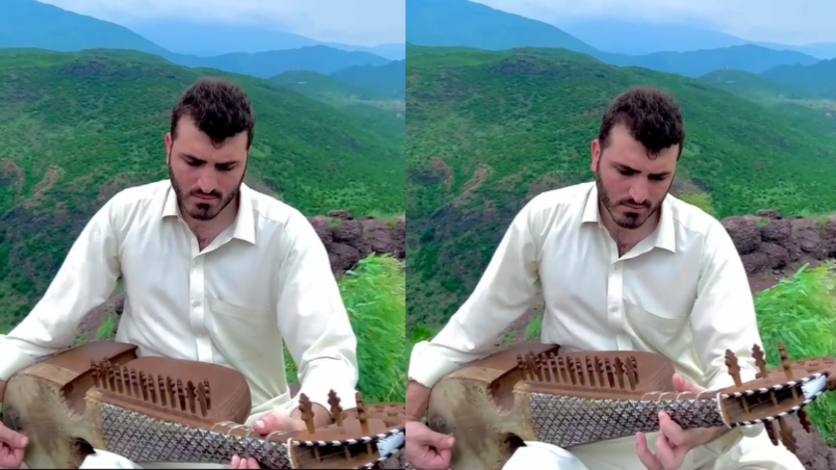 Watch: Pakistani rabab artiste plays Jana Gana Mana as a gift to Indians on Independence Day