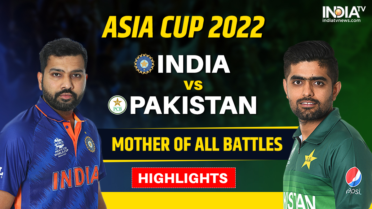 Asia Cup 2022 IND Vs PAK Highlights Redemption For IND Agony For 