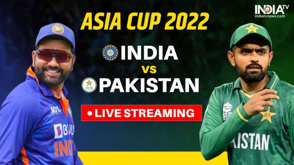 india pakistan match 2022 live video