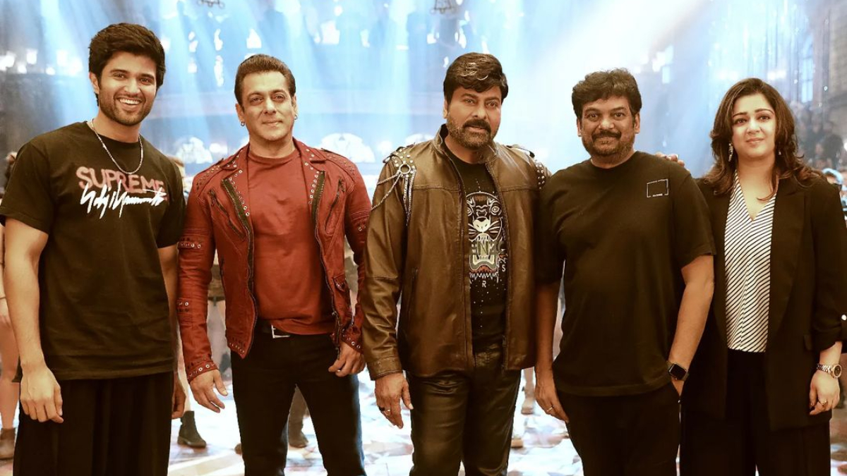 Vijay Deverakonda with Salman Khan, Chiranjeevi