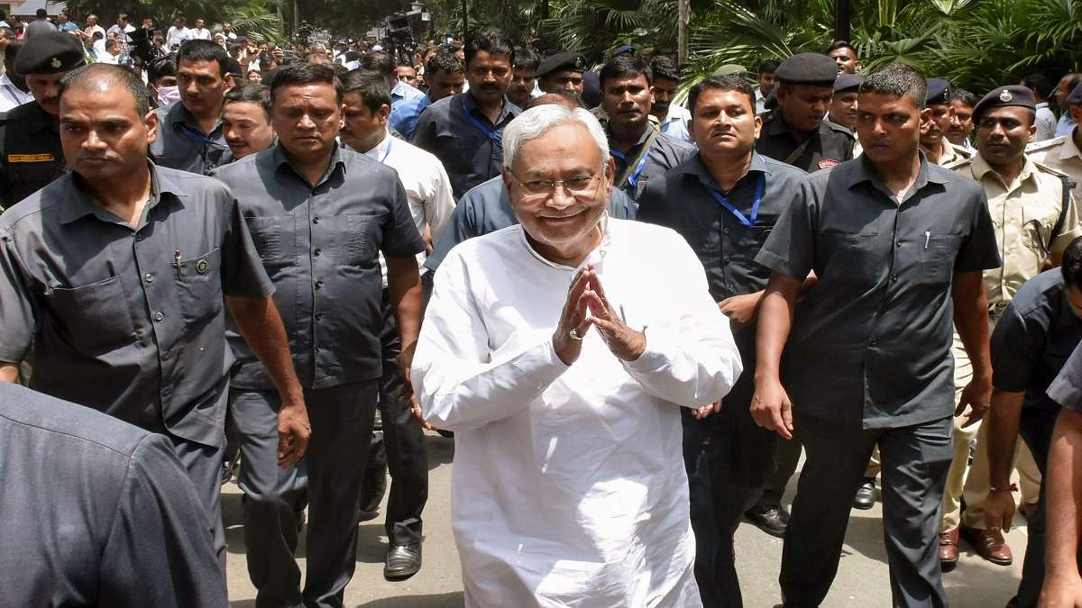 Have no information about it: Nitish Kumar on warrant against new law minister Kartikeya Singh